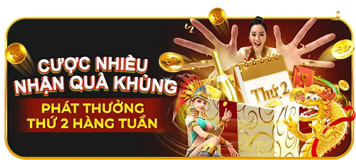 Tiền thưởng chào mừng với cọc tiền mặt và đồng xu vàng lấp lánh